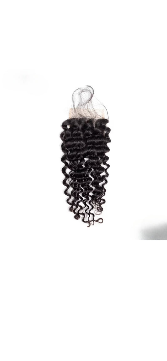 Deep Wave Raw 4x4 Closure
