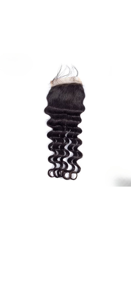 Loose Wave Raw 4x4 Closure